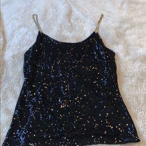 Sequins tank